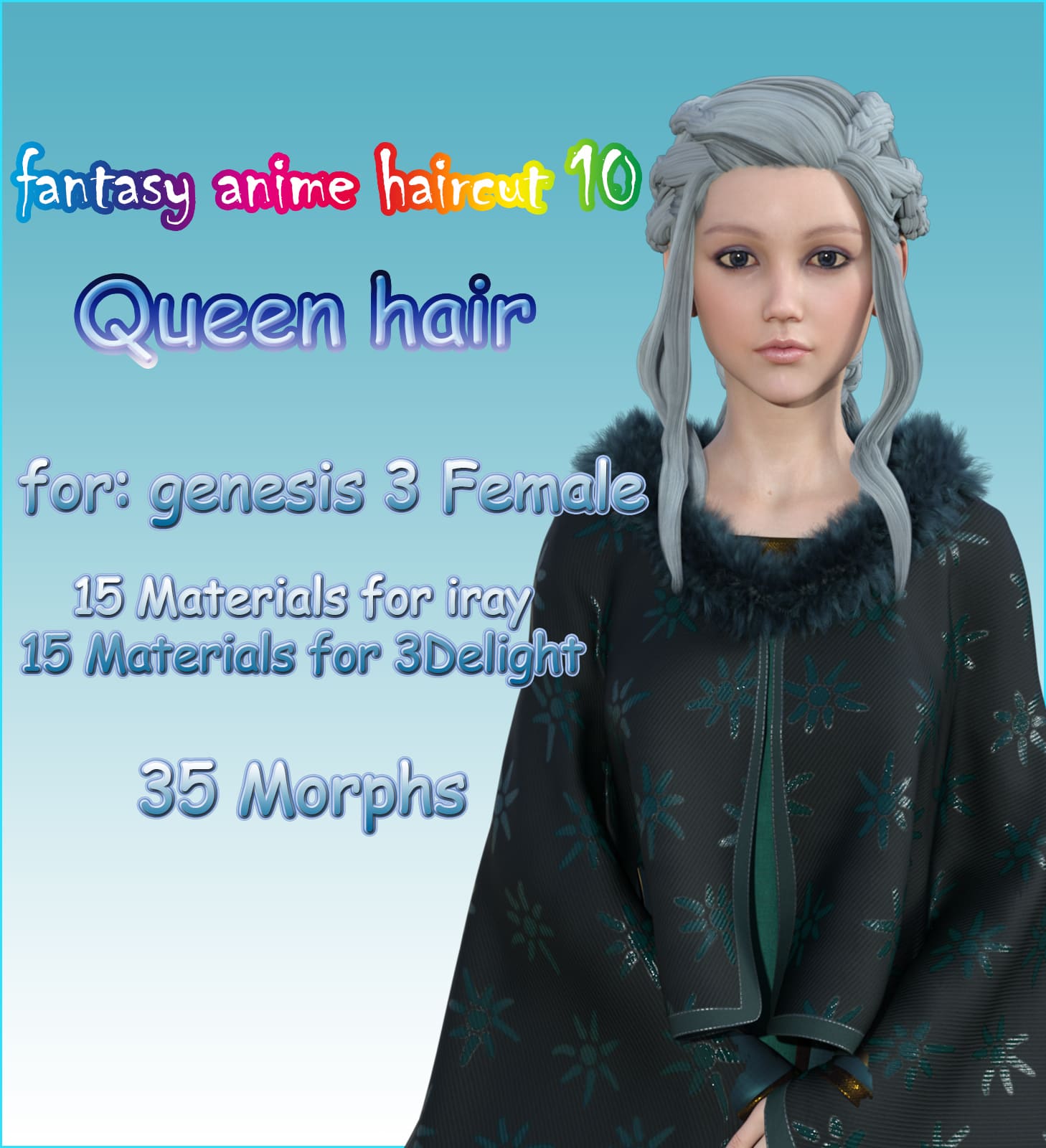 Fantasy-Anime-Haircut-10-Queen-Hair-for-G8F