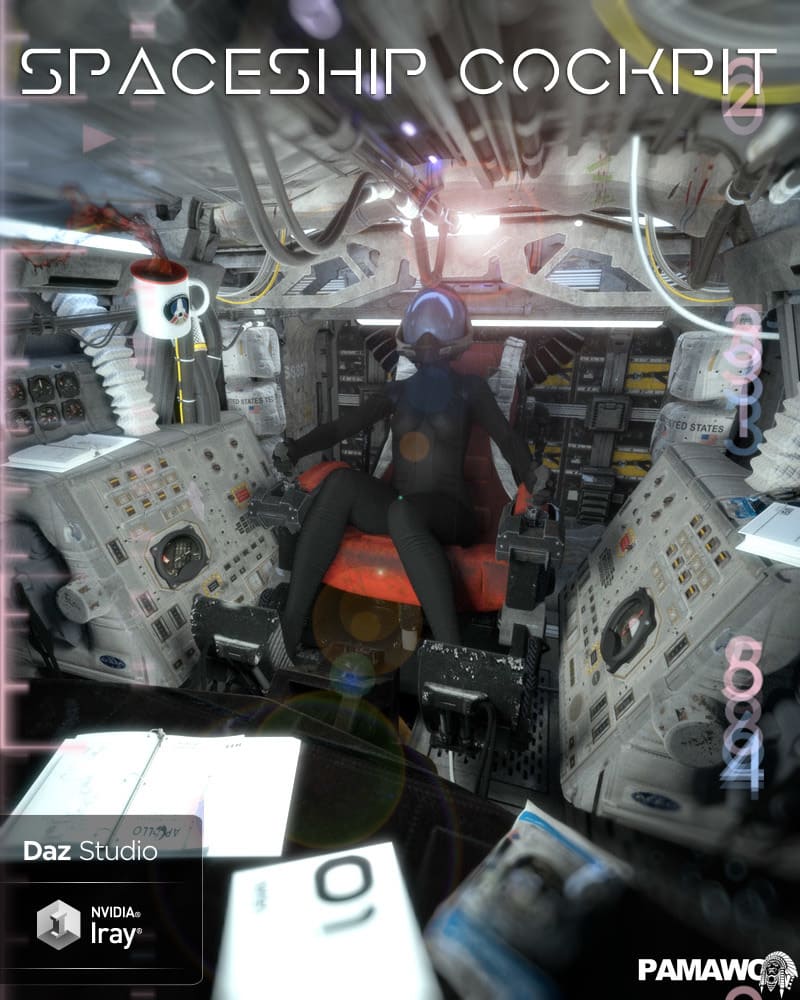 DS用宇宙飞船驾驶舱