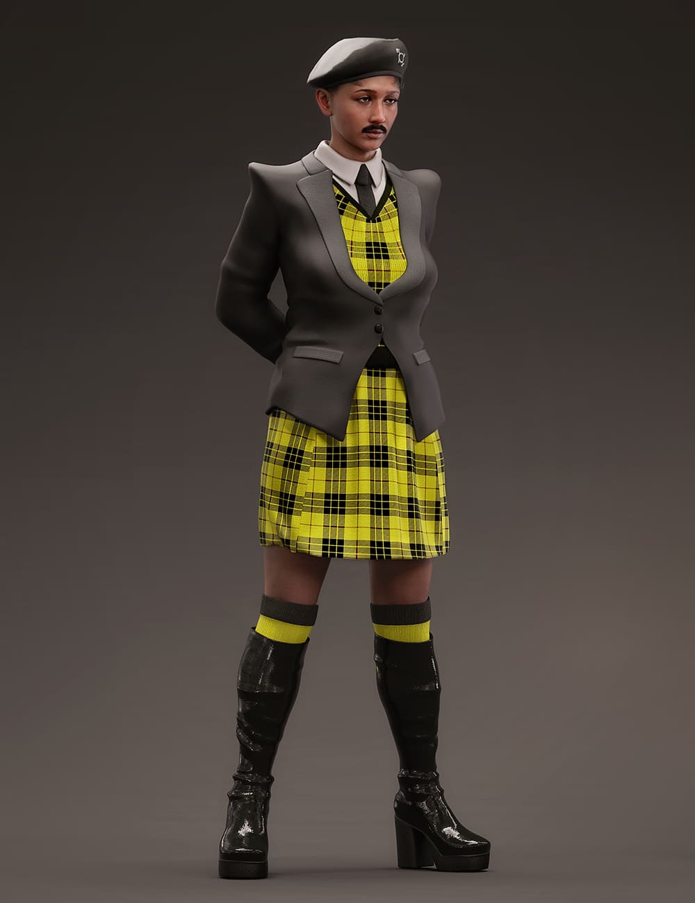 dForce Fashion Cadet Outfit for Genesis 8.1 female