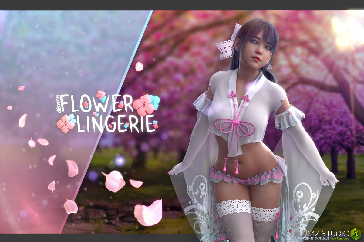 dForce花内衣G8F