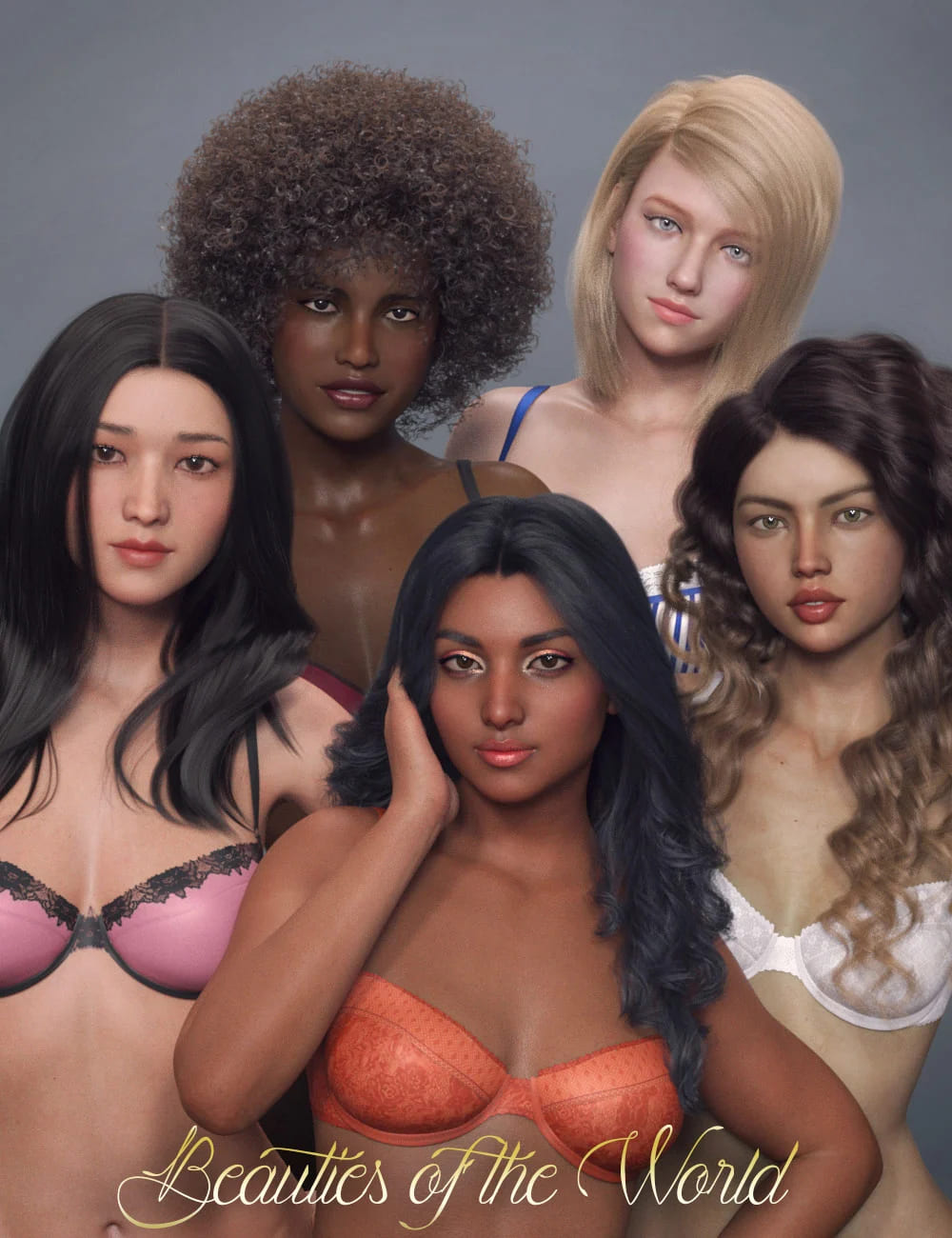 《创世纪8号女性》中的世界美女