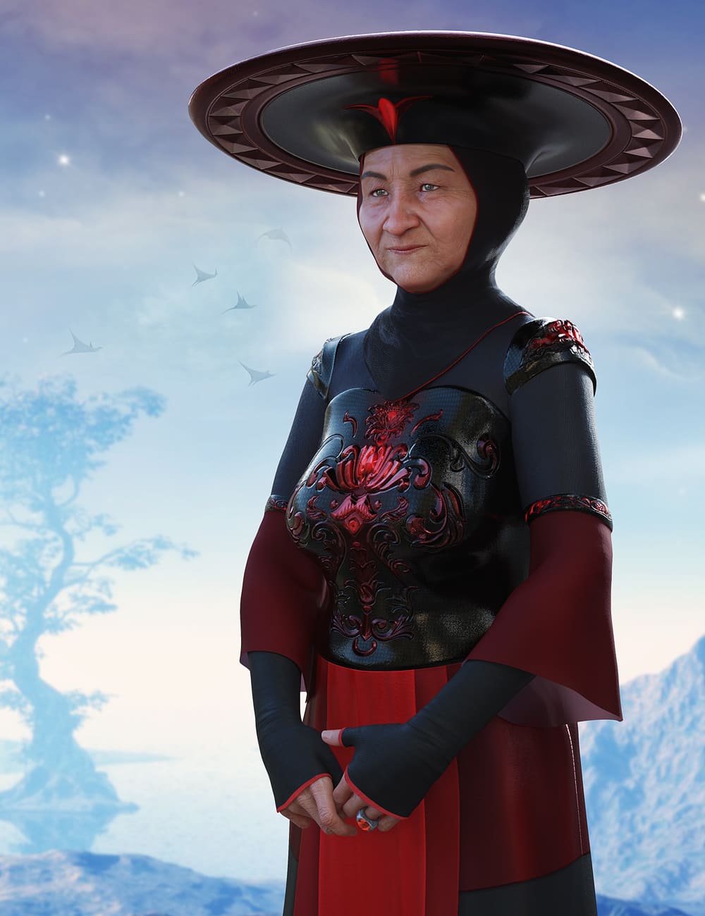 dForce使者装备为创世纪女性