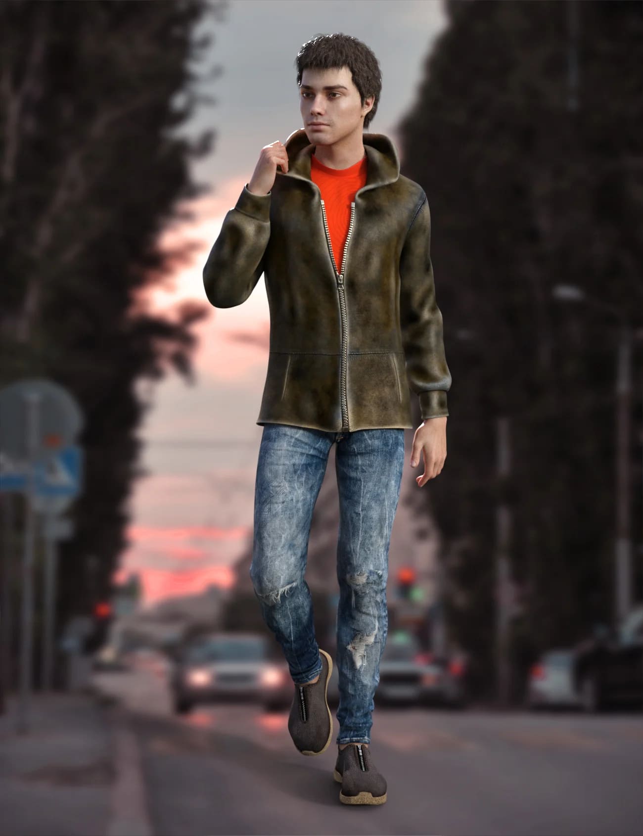 Vlad服装为Vlad原始人物和创世纪8男(s)