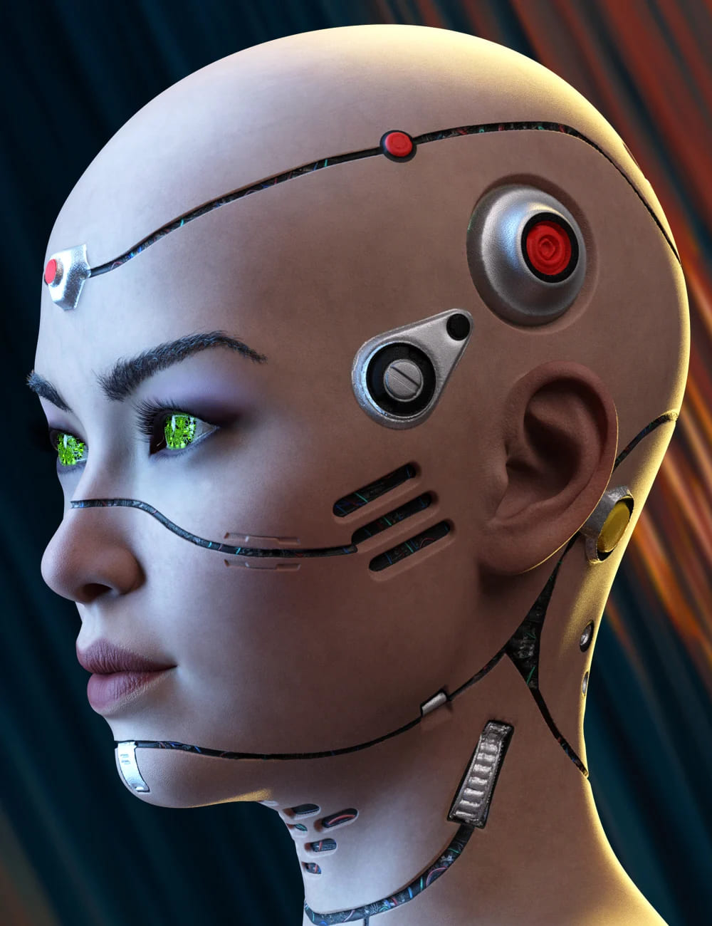阿马特拉Cyborg高清创世纪8.1女性
