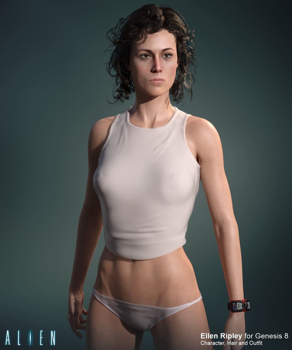 《异形》的Ellen Ripley For G8F