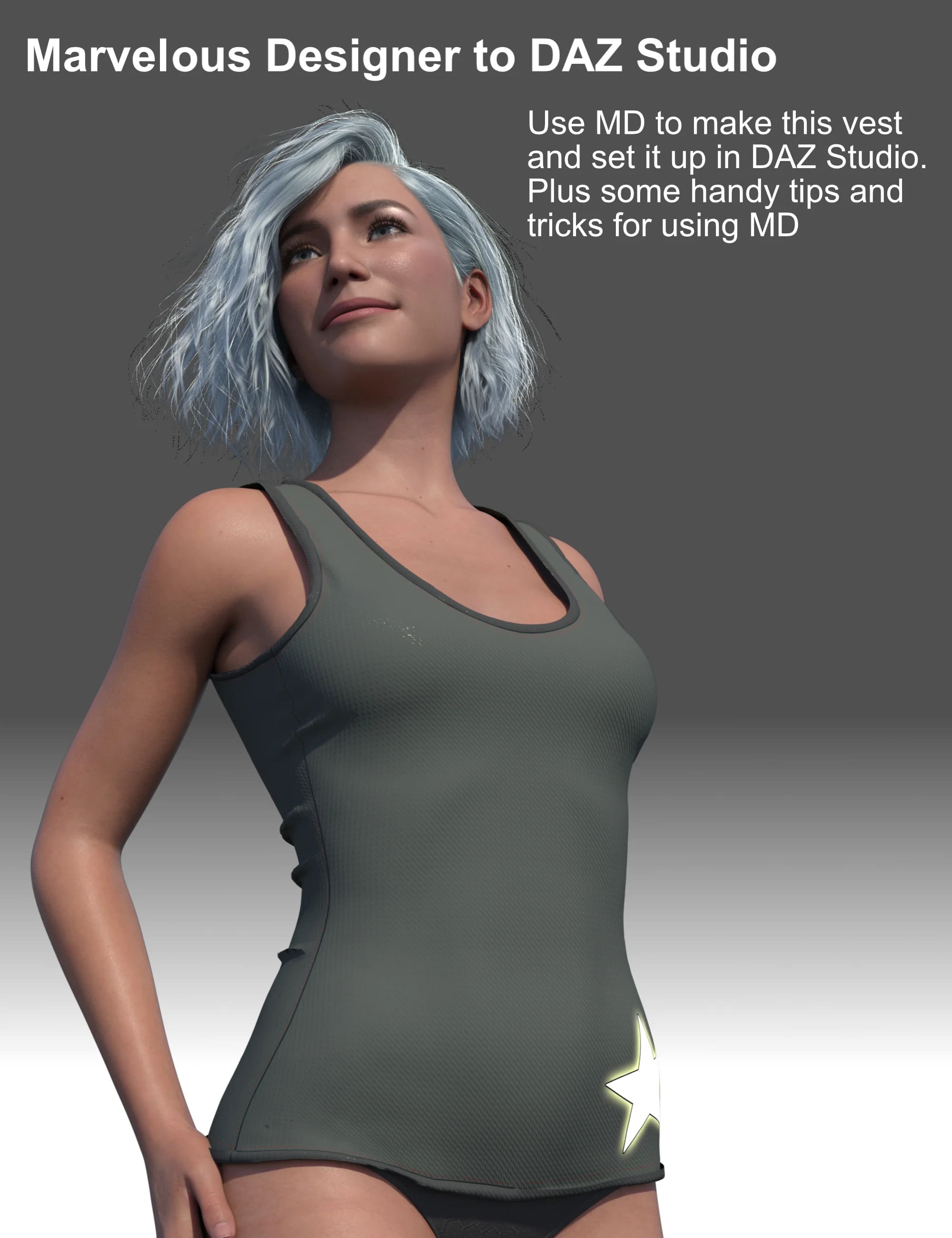FG Marvelous Designer to Daz Studio视频教程