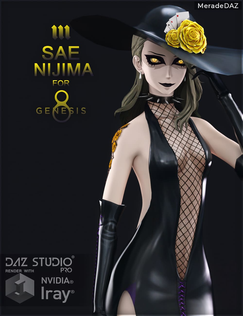 Sae Nijima出演Genesis 8和8.1 Female