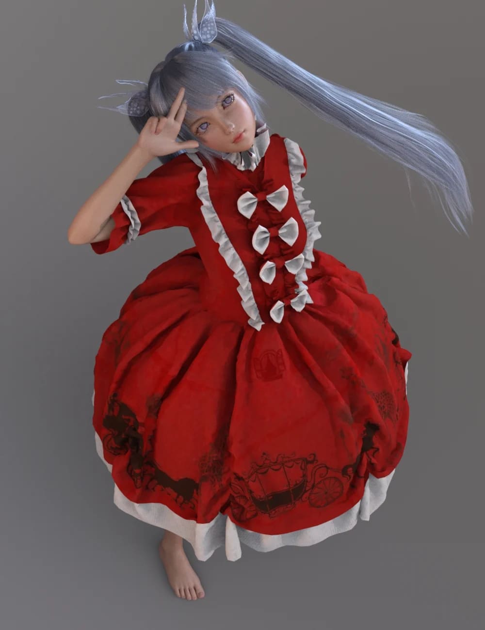 dForce欧洲式礼服，Genesis 8女式