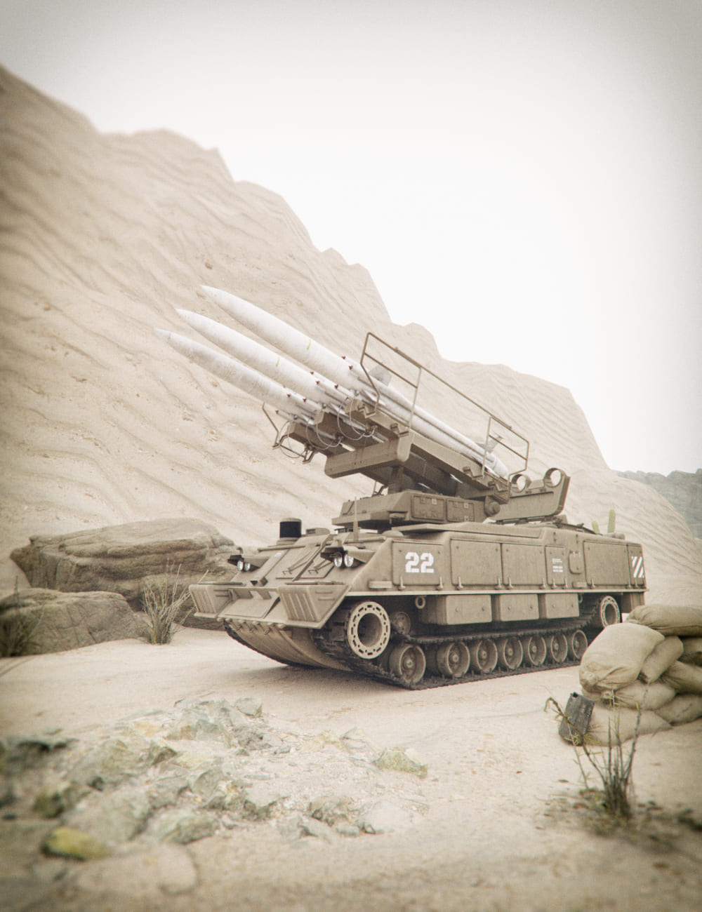 导弹发射器SA-6