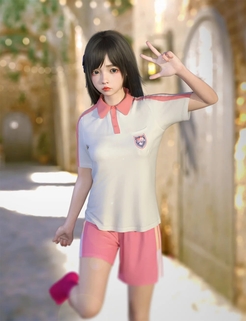 dForce SU暑期学校校服，创世纪8号和8.1号女性