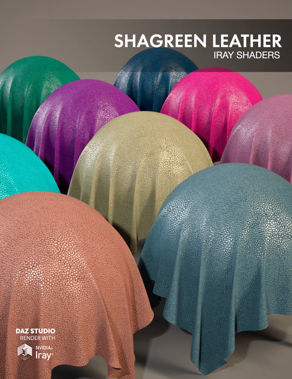 Shagreen Leather - Iray Shaders#