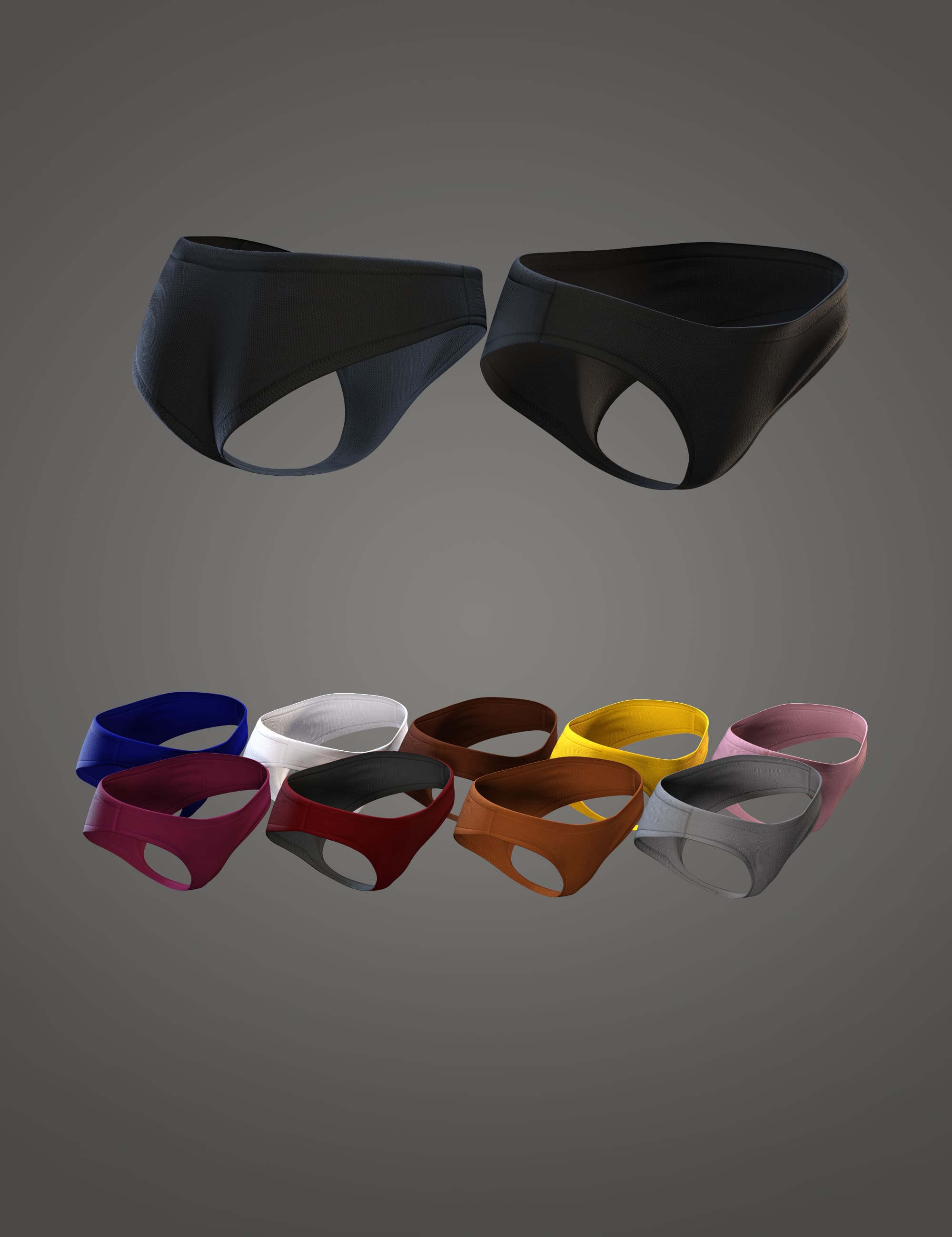 XFashion Crop Bottoms for Genesis 8和8.1女性