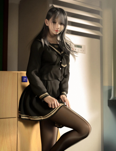 谢柔_DAZ3D下载站