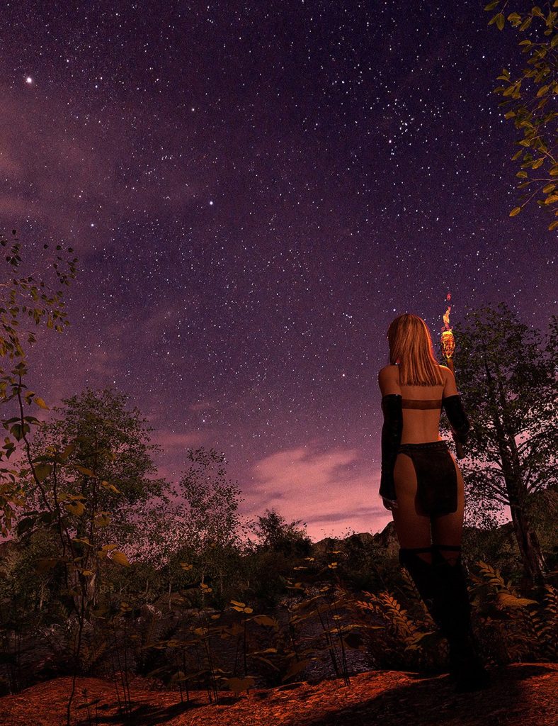 Orestes Iray HDRI Skydomes -星夜