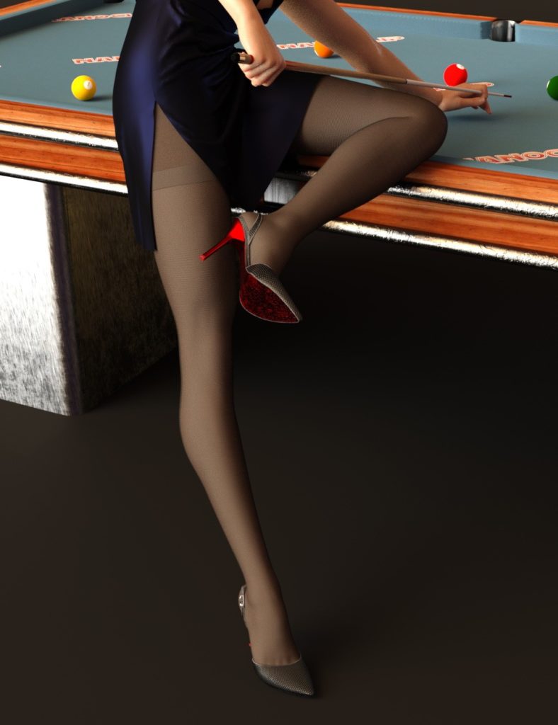 阿纳斯塔西娅的脚跟创世纪8女