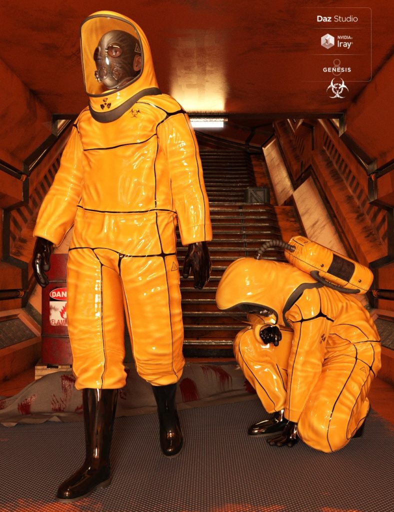 创世纪8号的生物防护服