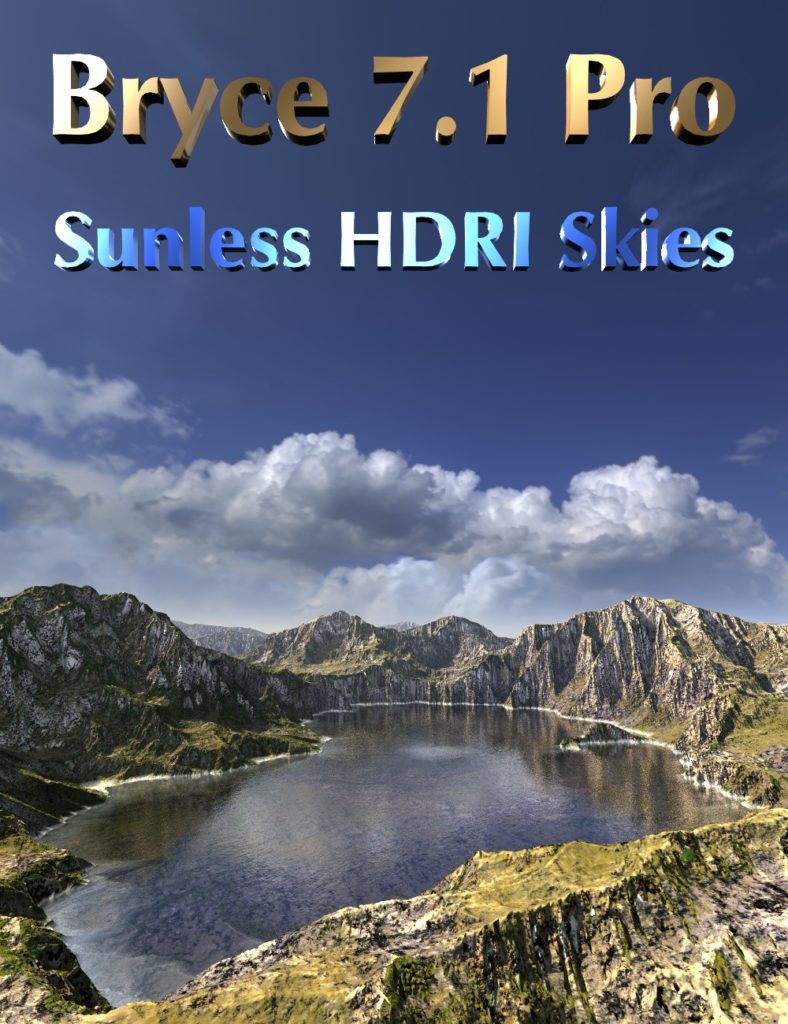 Bryce 7.1 Pro无太阳HDRI天空