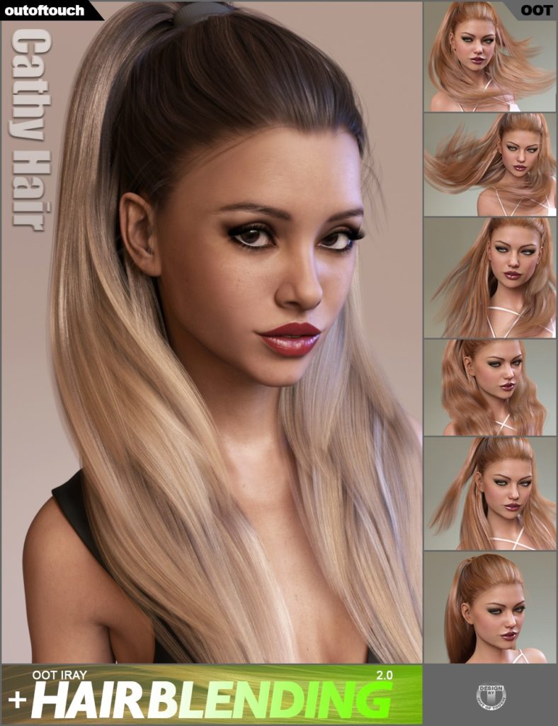 Cathy Hair and OOT Hairblend 2.0
