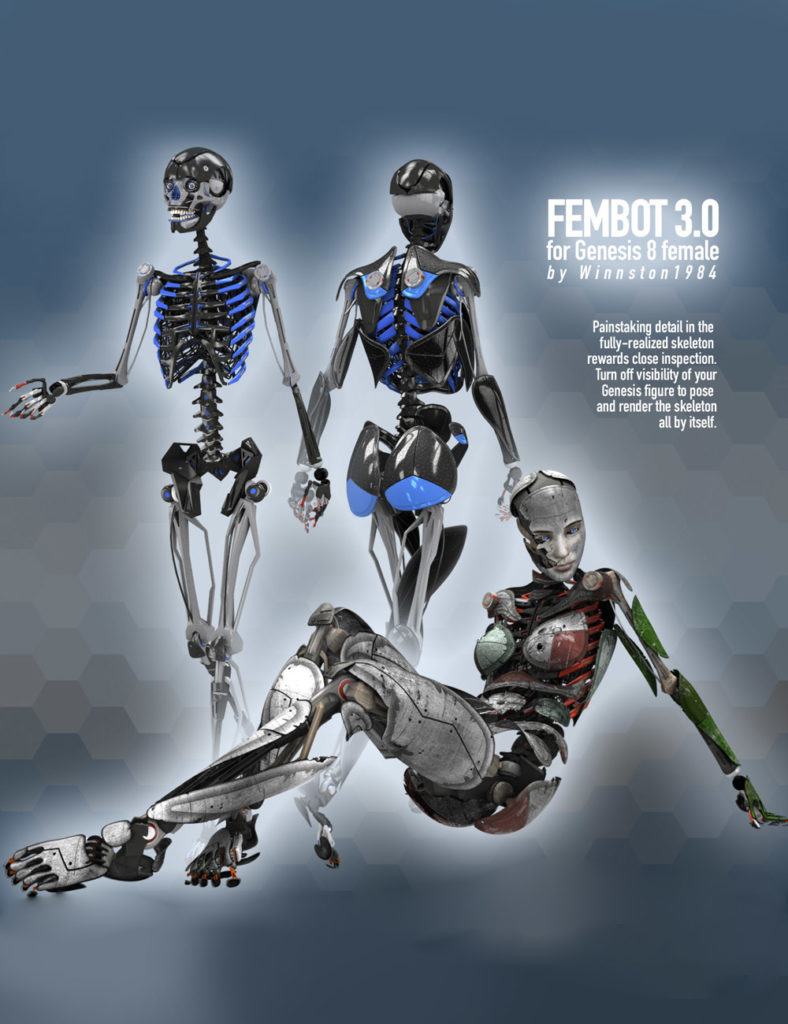 Fembot 3.0 for Genesis Female 8