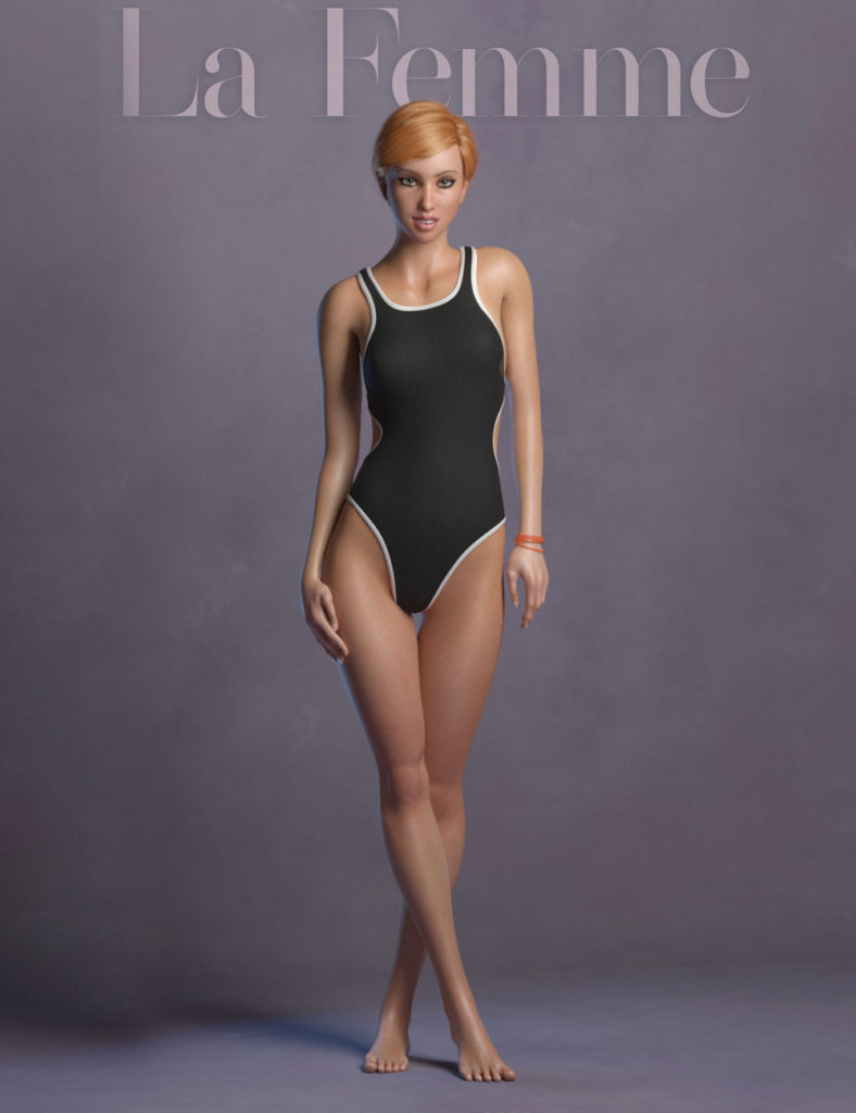 La Femme 1.1为Poser 11的基数图