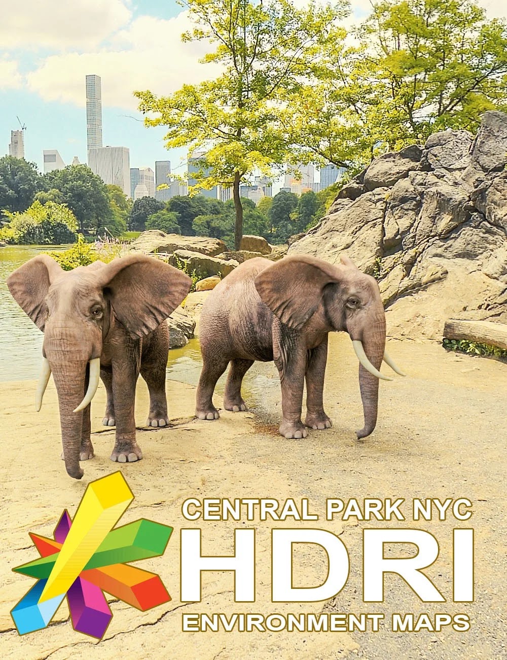 MEC4D HDRI纽约中央公园-巨型背包