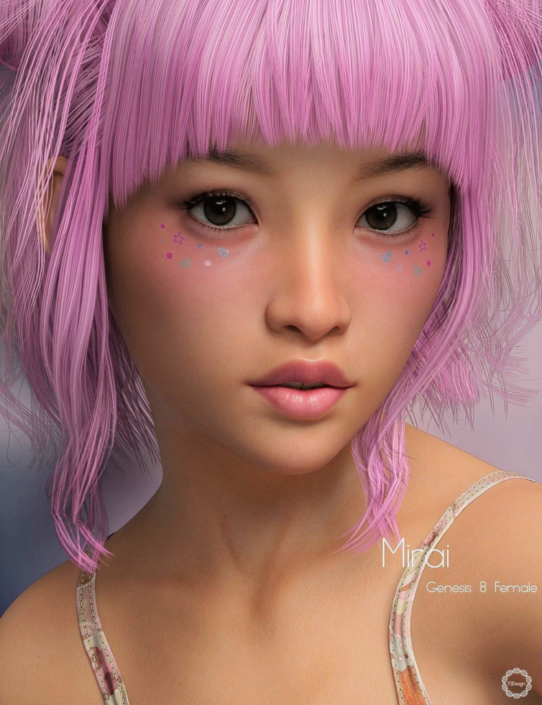 P3D Mirai为创世纪8女