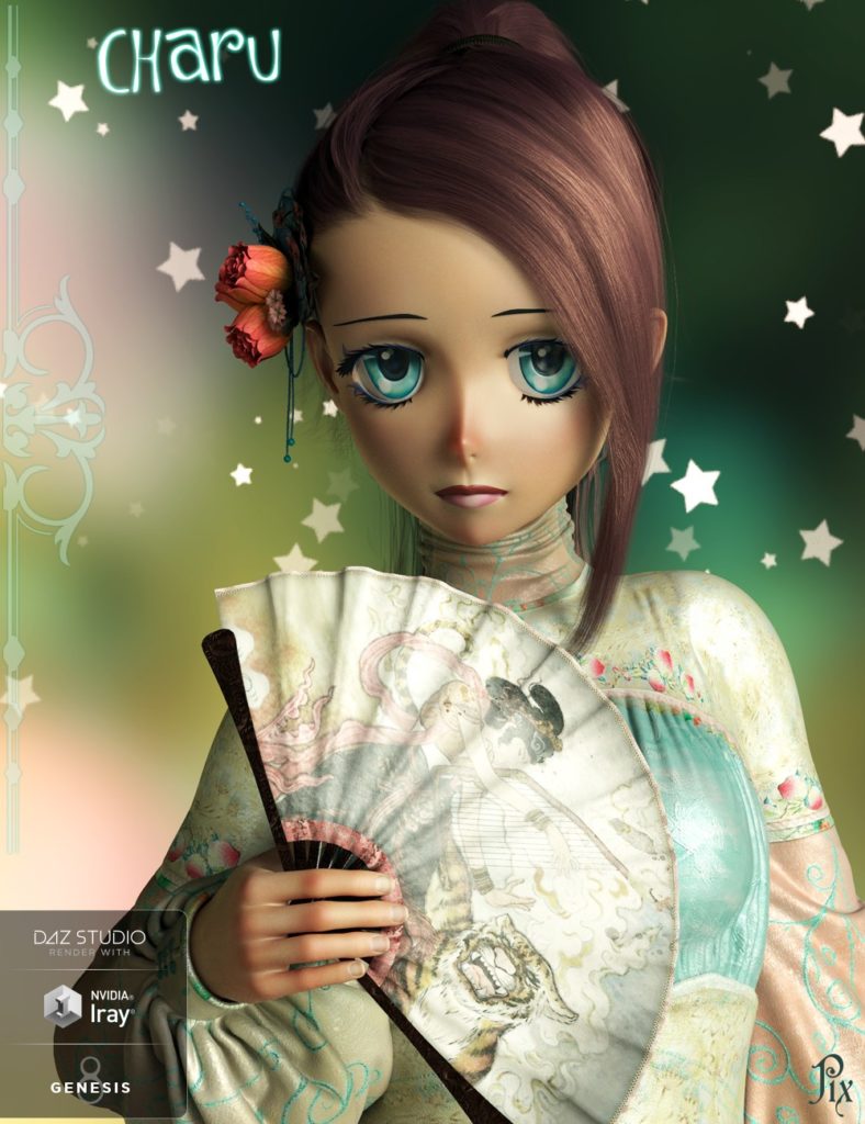 8 .为樱花画一幅Charu
