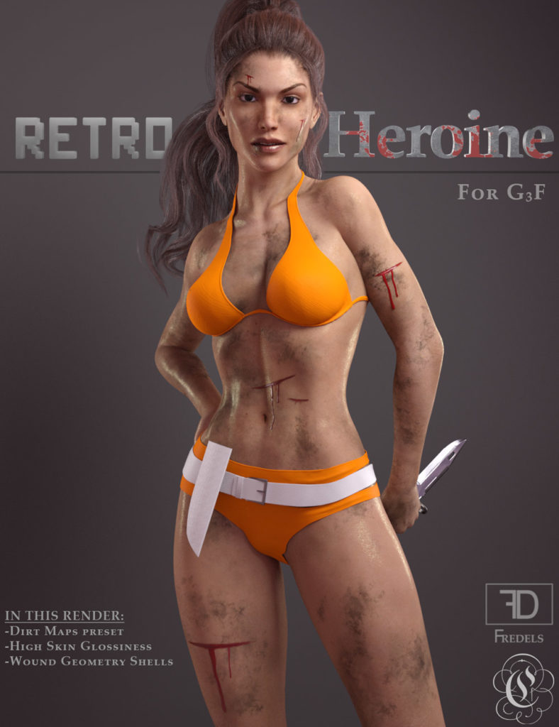 G3F复古女英雄