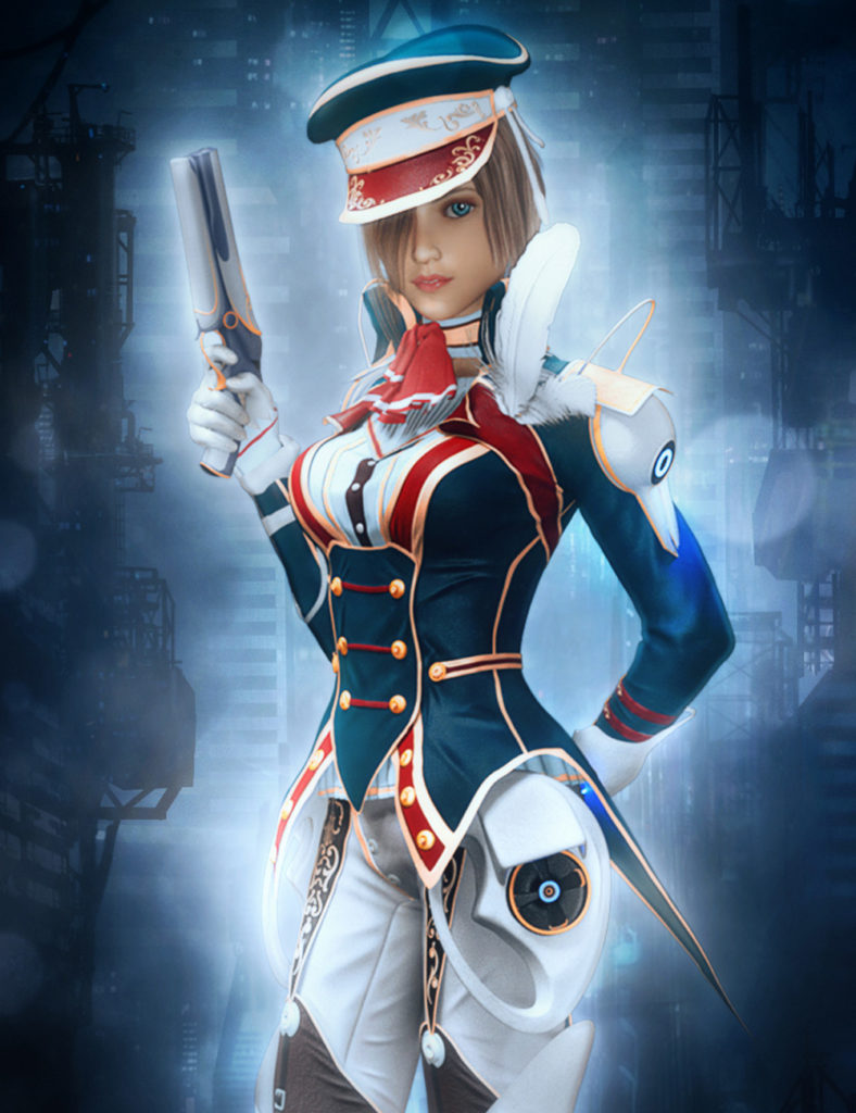 为G3F制作的Sayomi动画服装