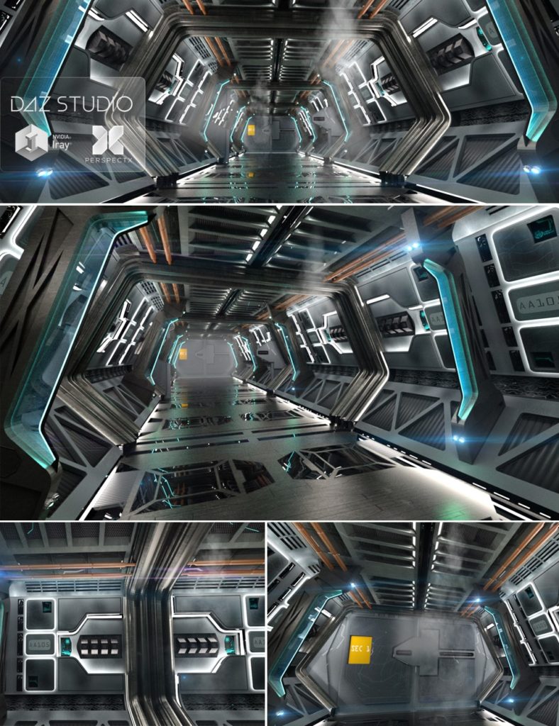 宇宙飞船走廊