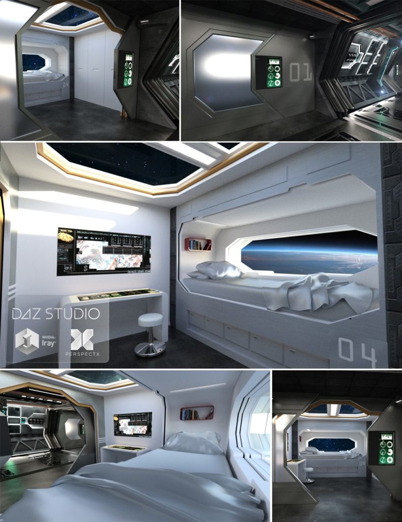 宇宙飞船船员房间