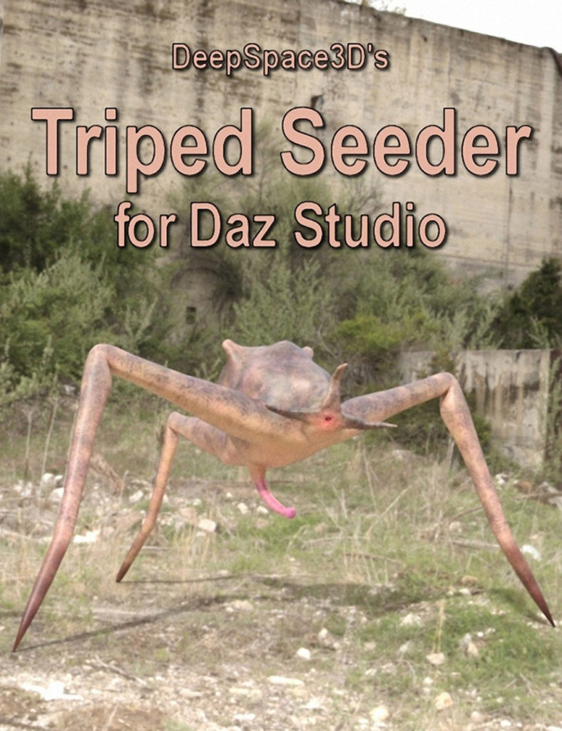 Daz工作室的Triped播种机