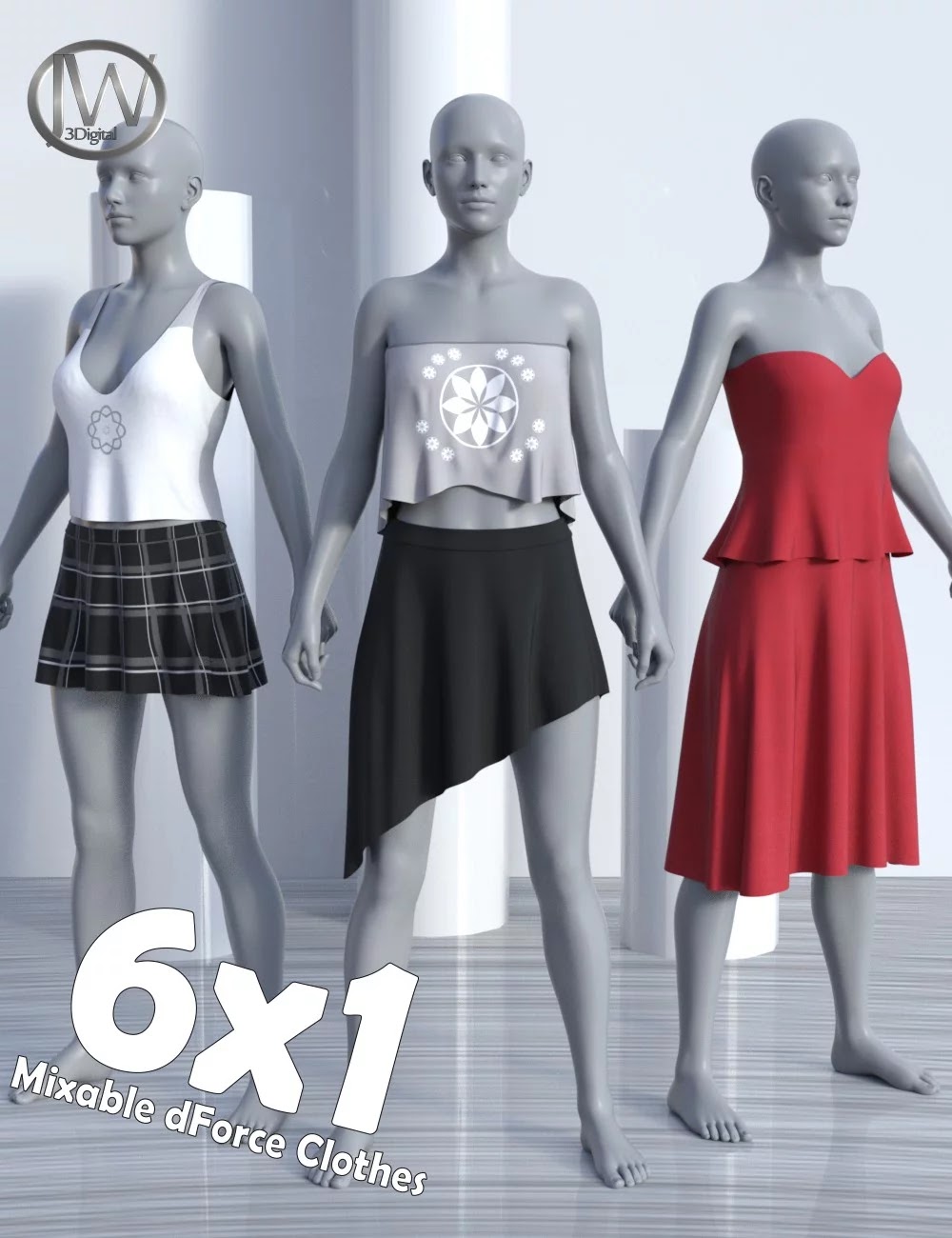 dForce JW创世纪8女服装包