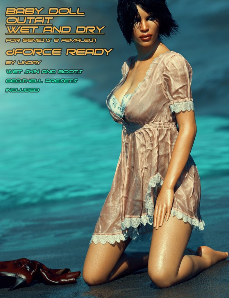 dForce HD湿的和干的婴儿娃娃服装创世纪8女(s)