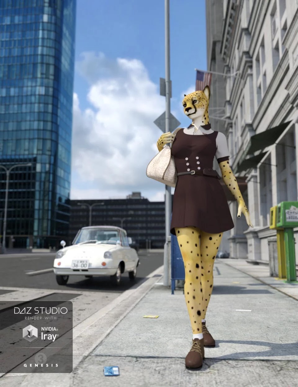 《创世纪3》中的猎豹女孩