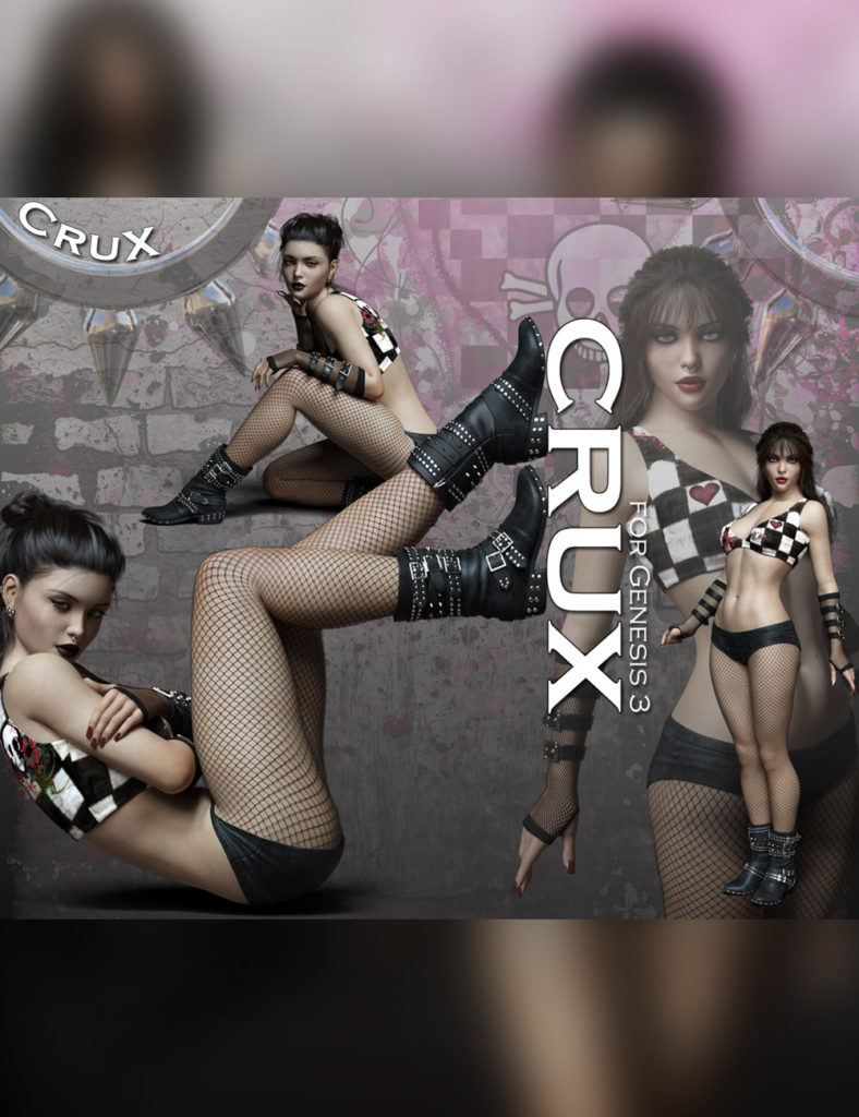 CruX为创世纪3中的女性设计的服装