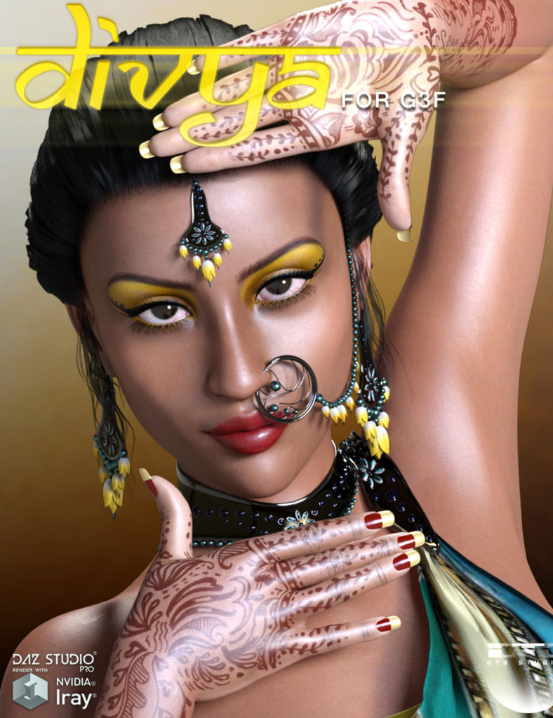 DTG Studios为G3F设计的Divya