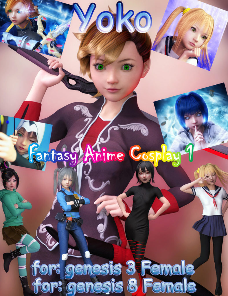 奇幻动漫Cosplay 1 - Yoko为G3F和G8F