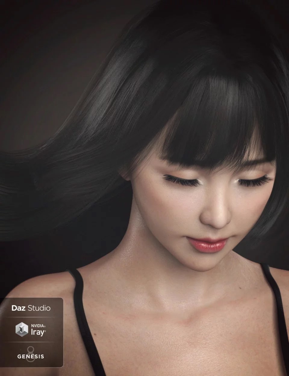 Grace Yong和Grace Yong Hair for Genesis 8 Female(s)