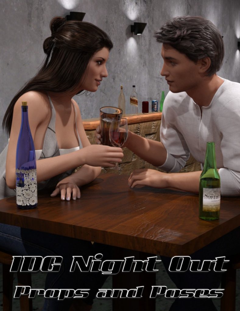 IDG之夜的道具和姿势