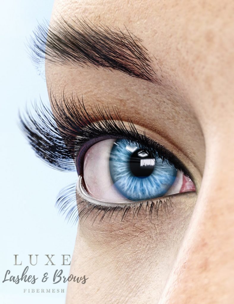 LUXE - Fibermesh睫毛和眉毛