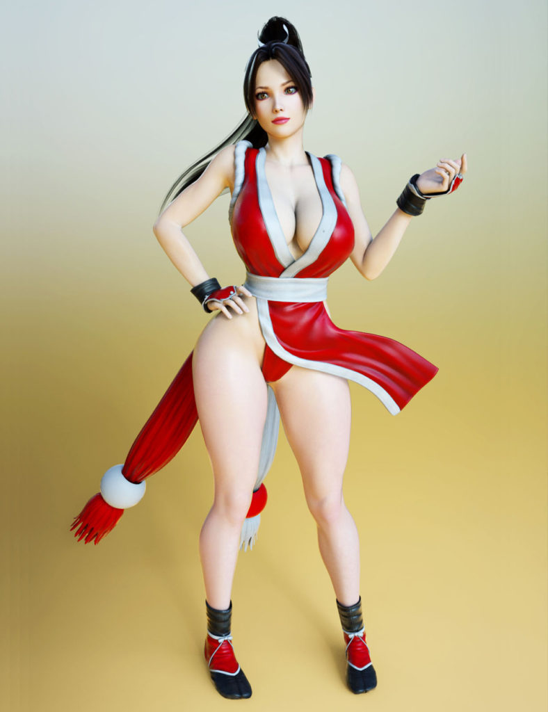 G3F的Mai Shiranui服装