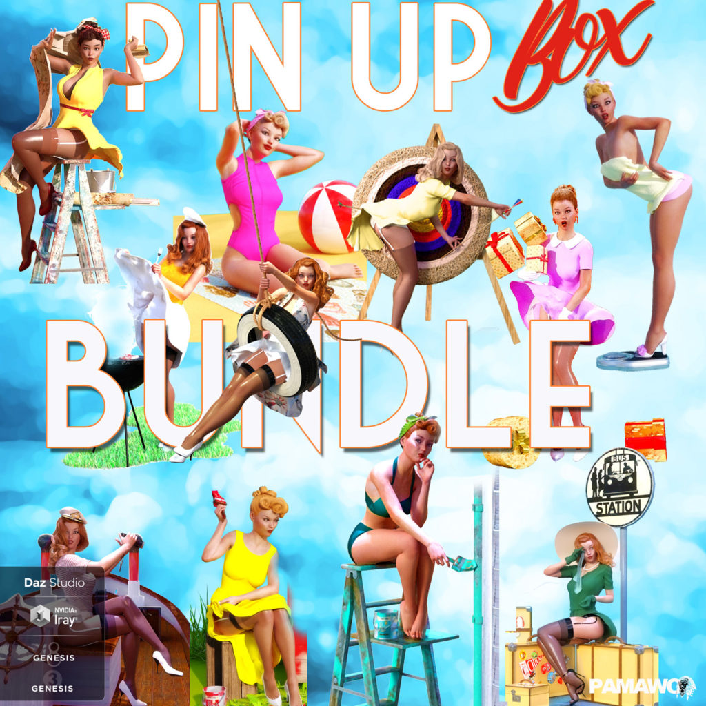 为DS Pin Up Box BUNDLE