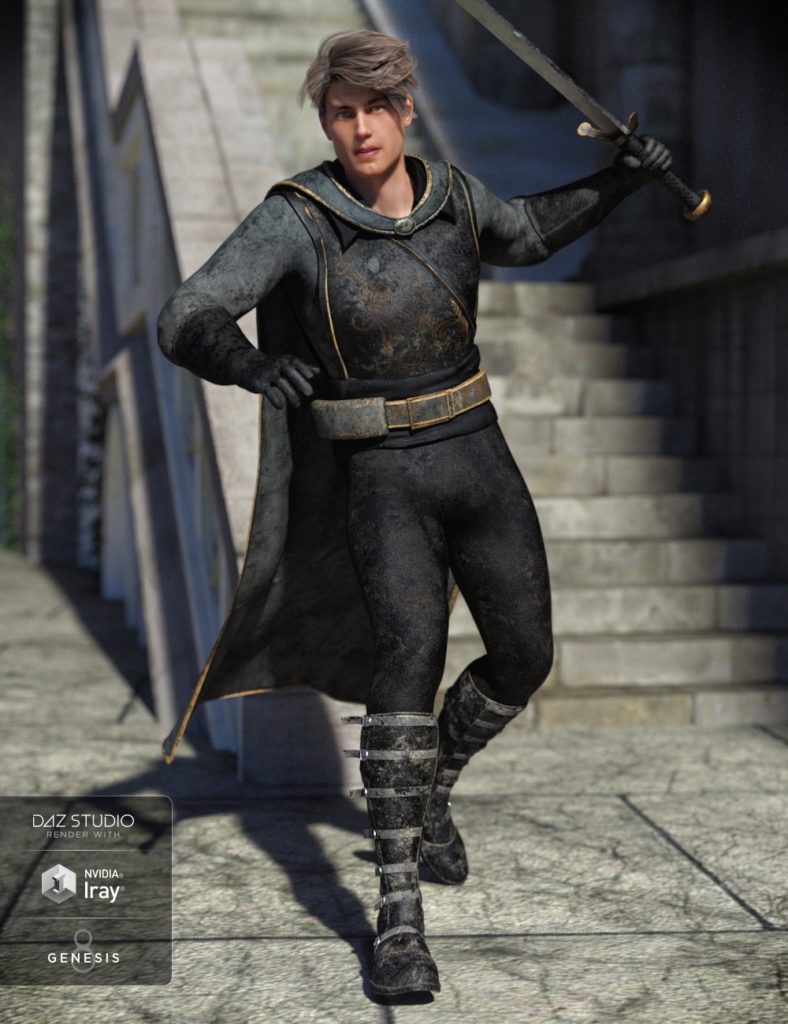 Rogue Hunter Outfit for Genesis 8
