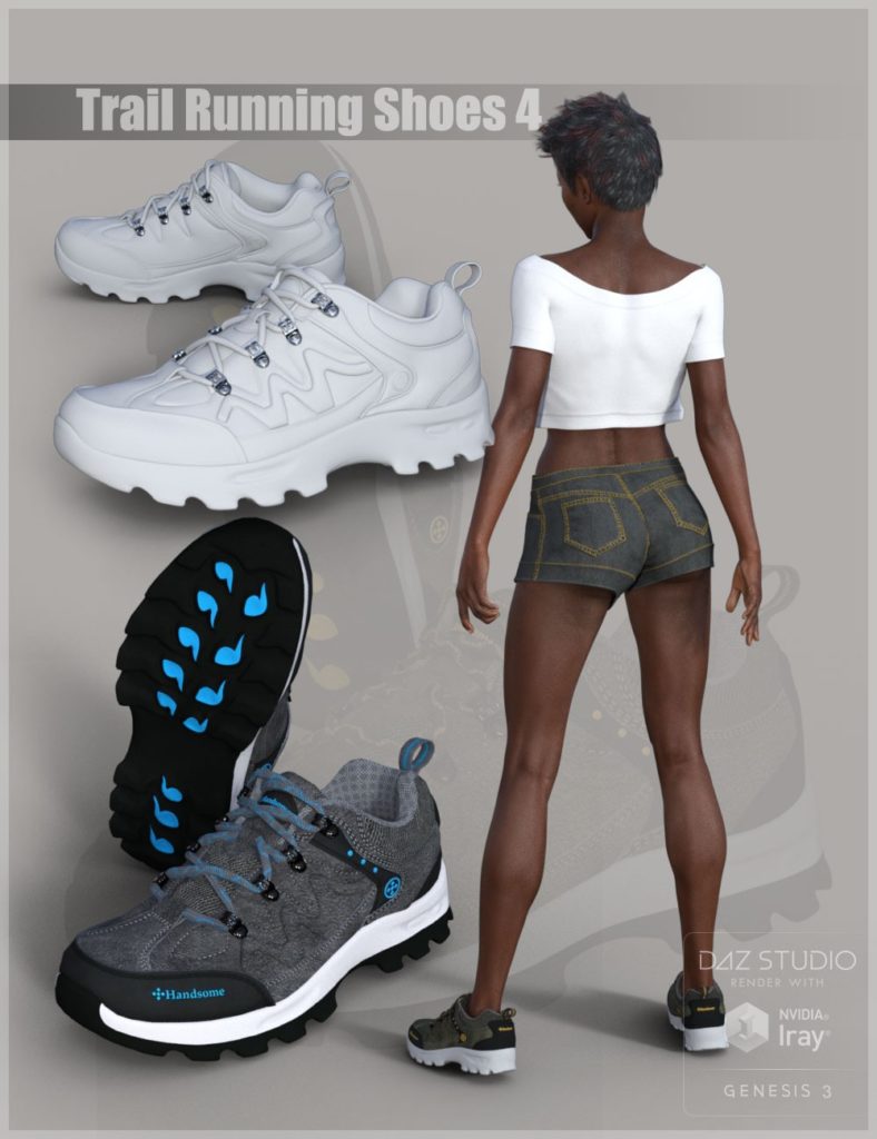 Trail Running Shoes 4 for Genesis 3 Female(s) &《创世纪》8女(s)