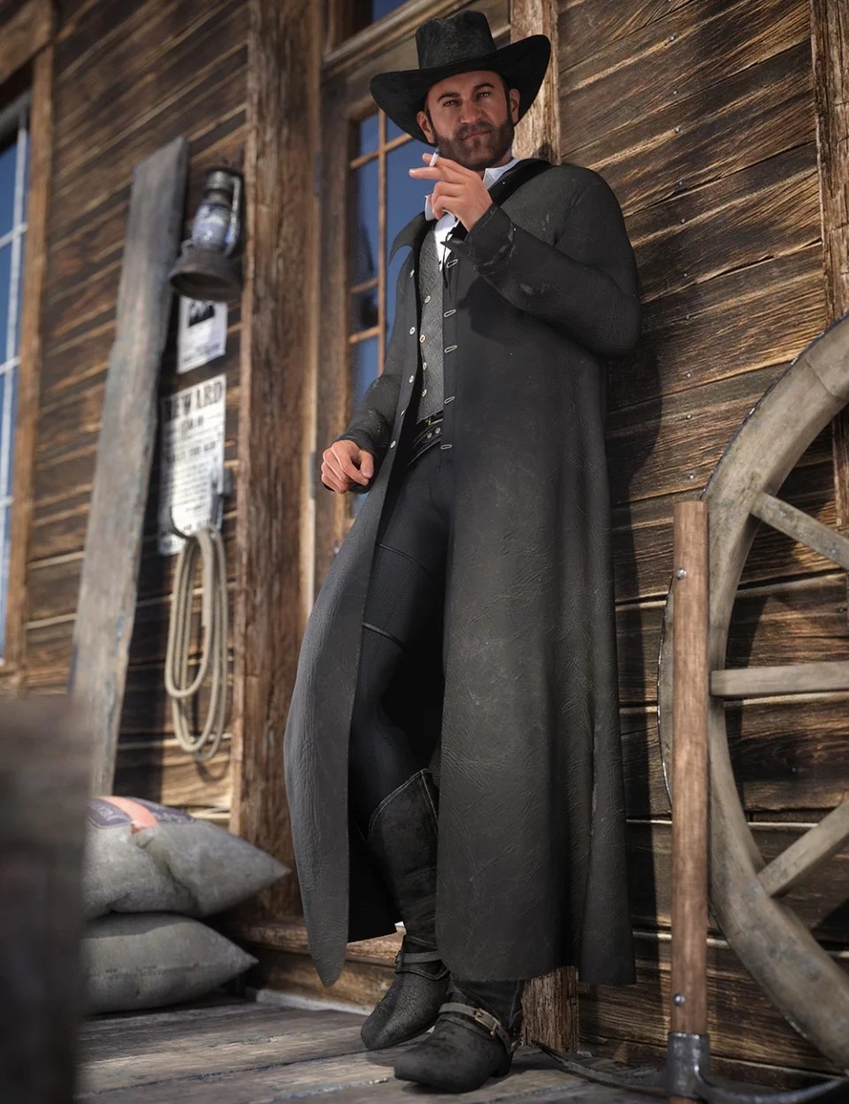 dForce Gunslinger for Genesis 8