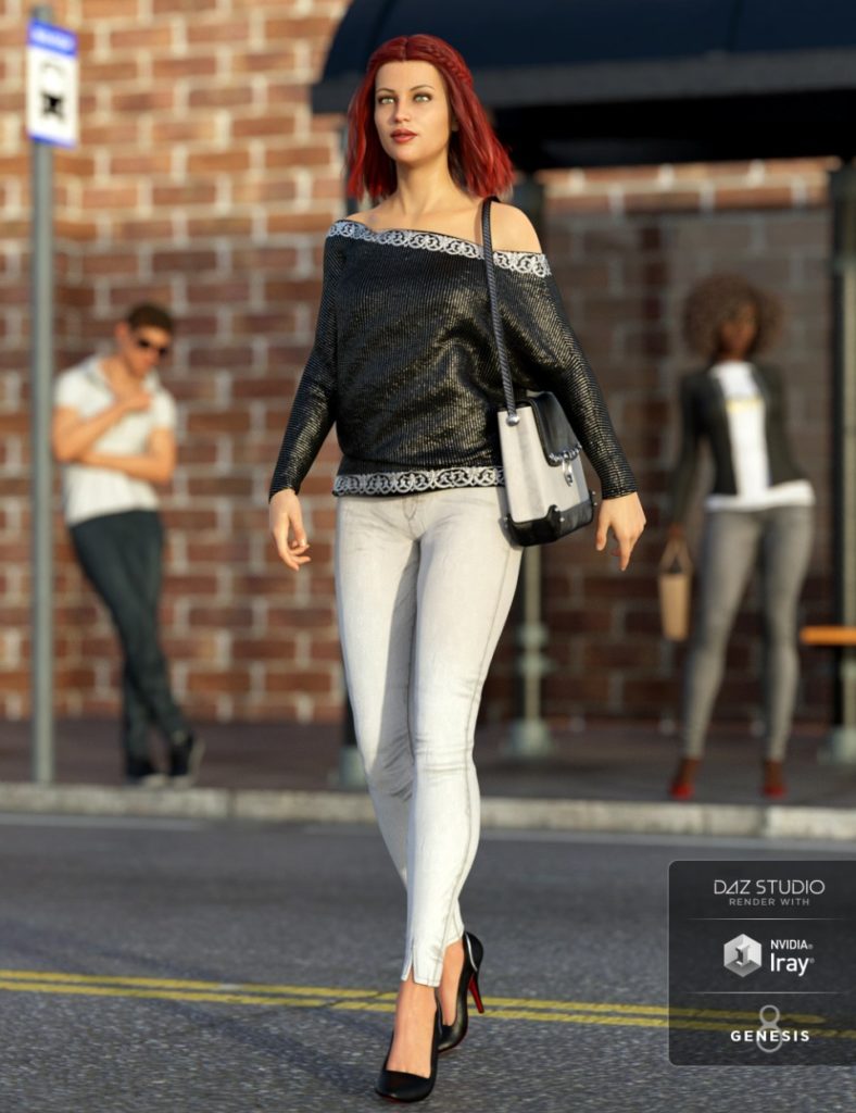 dForce City Limits for Genesis 8 Female(s)