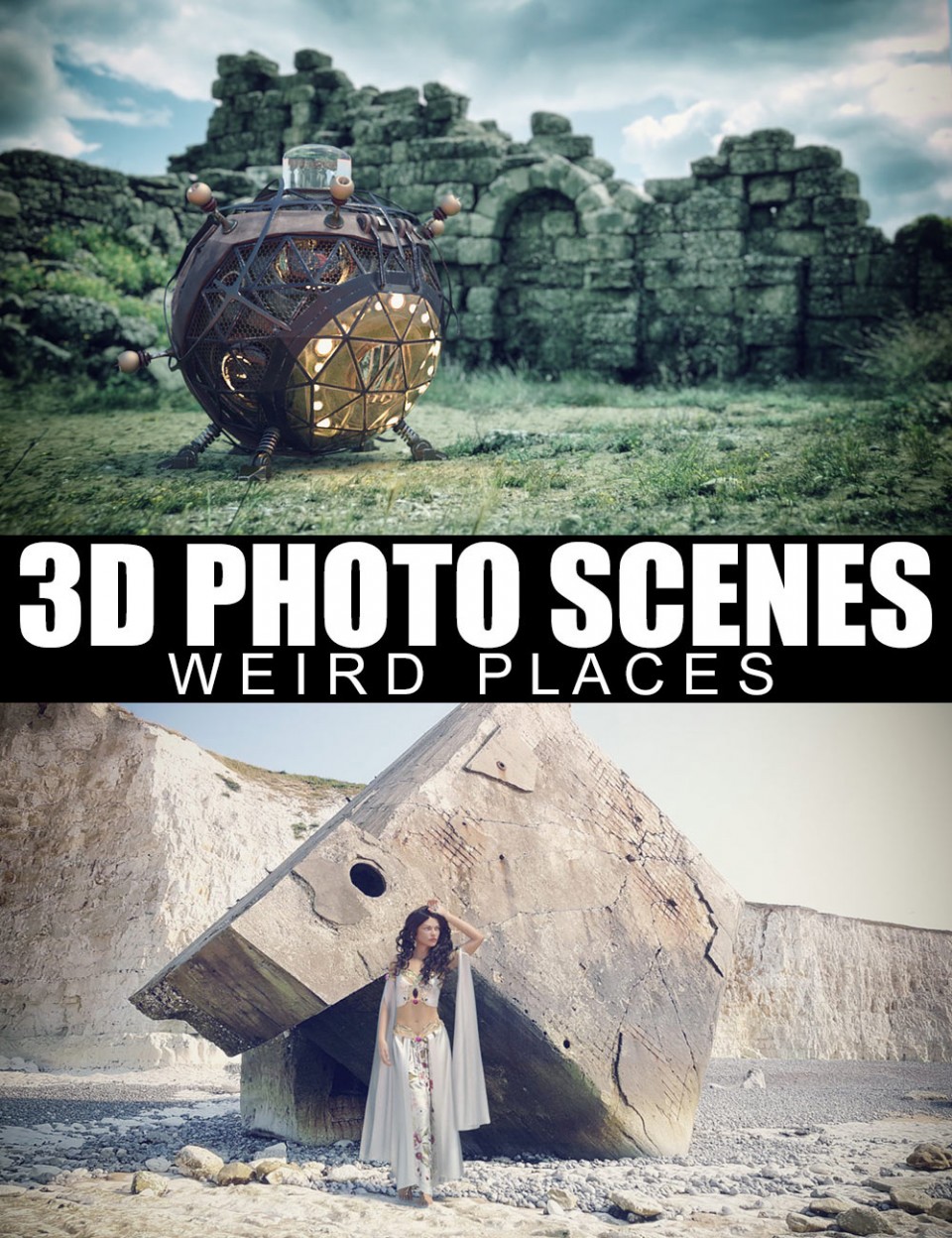 3D照片场景-奇怪的地方