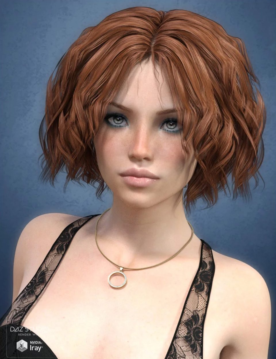 Adell Hair for Genesis 3 Female(s) and Genesis 2 Female(s)