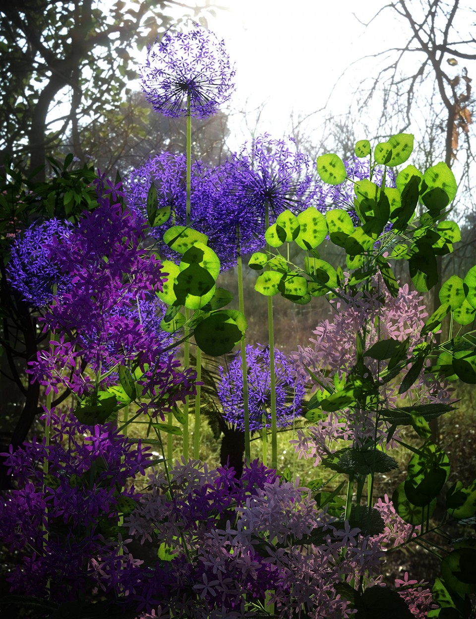 建筑花园植物为Daz工作室Vol. 1
